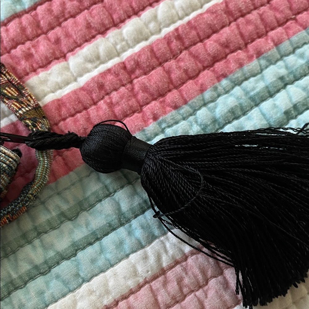 Tapestry Doll-Print Crossbody Bag in Multicolor - Picture 4 of 4